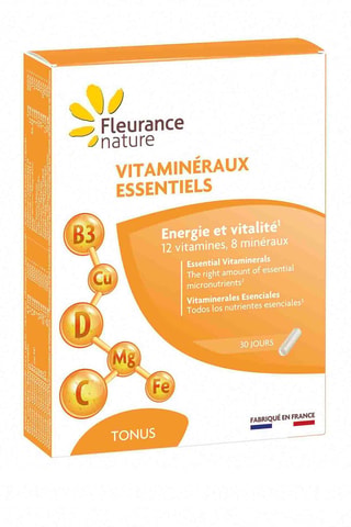 ##Vitaminéraux essentiels 30 comprimés - Cure de 30 jours