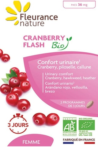 ##Cranberry flash bio 14 comprimés - 2 cures de 3 jours