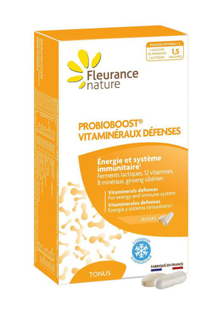 Probioboost® Vitaminerales defensas 
28 comprimidos y 28 cápsulas - Tratamiento de 28 días