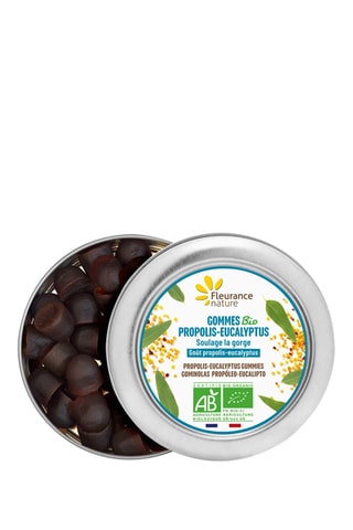 ##Gommes propolis eucalyptus bio Soulager la gorge 5 g