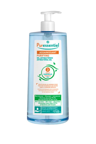 Gel antibacteriano e higienizante con 3 aceites esenciales - 975 ml