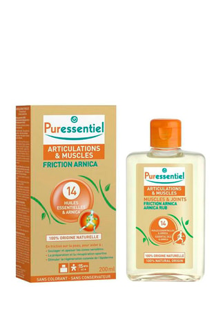 Fricción con 14 aceites esenciales y árnica - Articulación y músculos - 200 ml