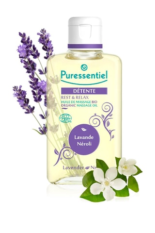 Aceite de masaje ecológico de lavanda y nerolí - 100 ml