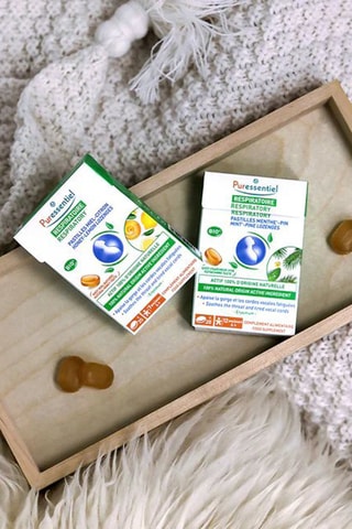 ##20 pastilles pour la gorge Menthe Pin Puressentiel