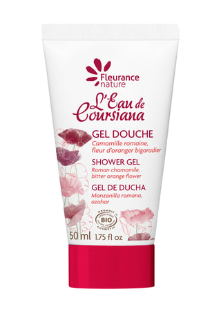 ##Gel douche L'Eau de Coursiana bio Camomille romaine et fleur d’oranger bigaradier - 50 ml