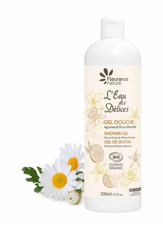 Gel de ducha ecológico L'Eau des Délices - Cítricos y flores blancas - 500 ml