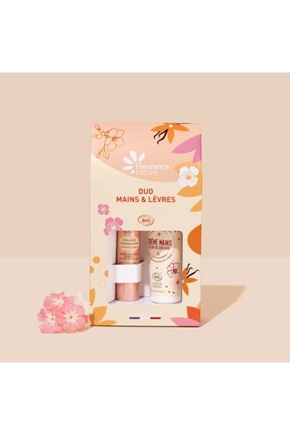 ##Duo stick lèvres et crèmes mains fleur de cerisier - 2 produits