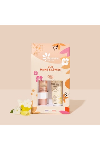 ##Duo stick lèvres et crèmes mains vanille - 2 produits