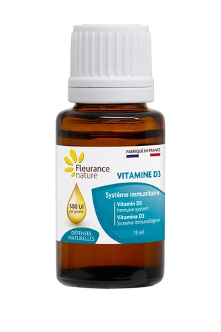 4 x Vitamine D3 Système immunitaire - 15 ml