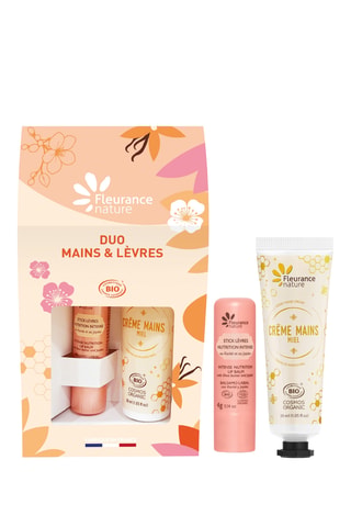 2 x Duo stick lèvres et crèmes mains miel - 2 produits