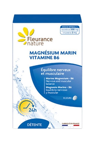 3 x Magnésium Marin B6 nerfs et muscles - 60 comprimés - Cure de 30 jours