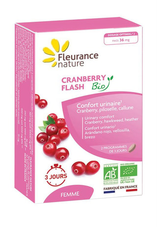 3 x Cranberry flash bio 14 comprimés - 2 cures de 3 jours