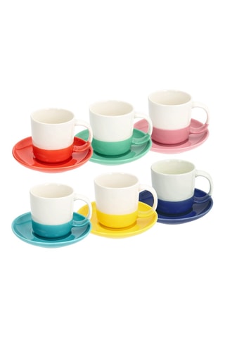 Serviço de café em porcelana Iris - 6 pessoas
