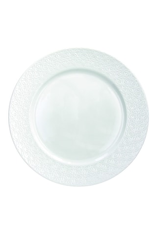6 pratos rasos em porcelana Margaret - 27 cm