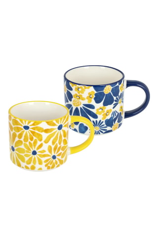 6 canecas em porcelana Marisol - 45 cl