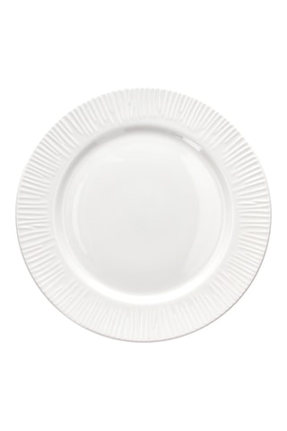 6 pratos rasos em porcelana Philo - 27 cm