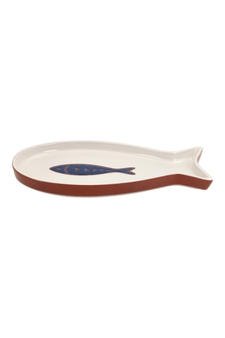 6 travessas de servir em porcelana Ondina - 25 x 12 x 2 cm