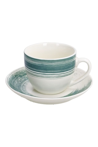 Serviço de chá em porcelana Iris Nanami - 12 peças