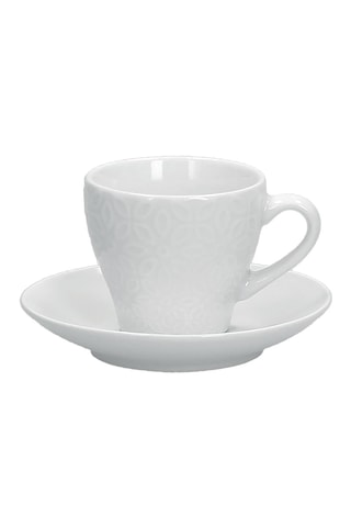 Serviço de café em porcelana Margaret - 6 pessoas