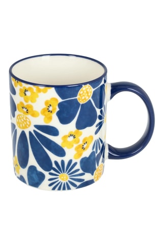 6 canecas em porcelana Iris Marisol - 34 cl