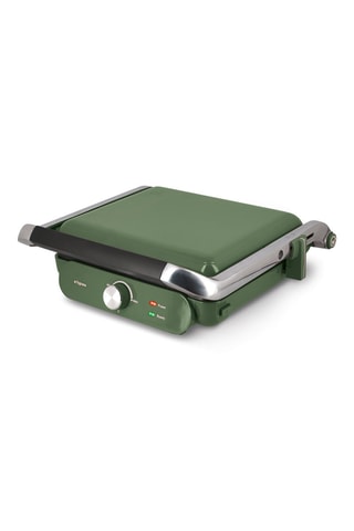 Grelhador elétrico em aço inoxidável Iridea - 2000 W