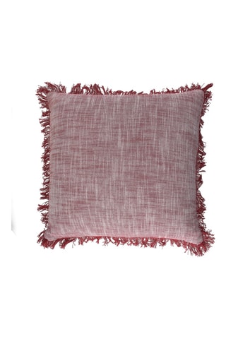 Almofada Volterra - Vermelho - 45 x 45 cm - Rosa