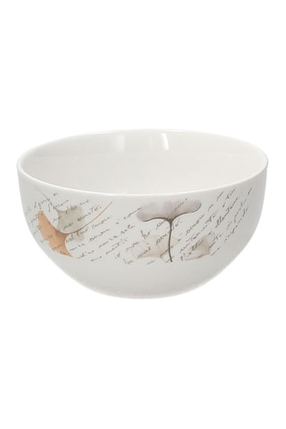 6 tigelas Madison Poesia em porcelana - 630 ml