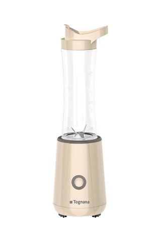 Liquidificadora em aço inoxidável - 450 W - 0,6 l - Bege