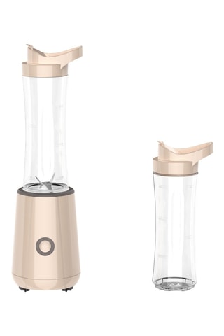 Liquidificadora em aço inoxidável - 450 W - 0,6 l - Bege