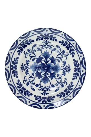 6 pratos fundos em porcelana Madison - 27 x 6 cm