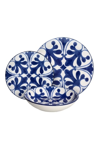 Serviço em porcelana Majolica - 18 peças