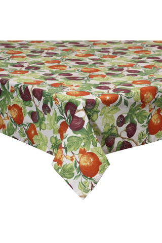 Toalha retangular Branco e verde - 140 x 180 cm - Branco e verde
