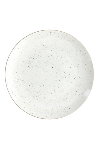 6 pratos rasos em porcelana Bamboo - 27 cm