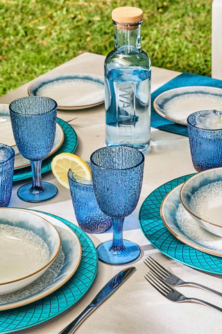Serviço em porcelana Madison Oasi - 18 peças