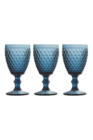 3 copos de vinho Diamond - 30 cl