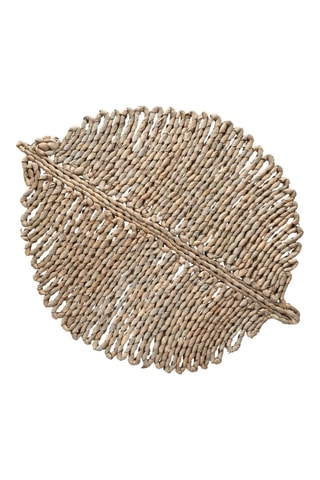 6 individuais de mesa em fibra natural Bahia - 42 x 2 x 33 cm - Bege