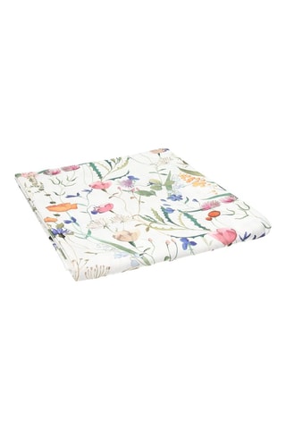 Capa para sofá - Branco - 170 x 270 cm - Branco, verde e rosa