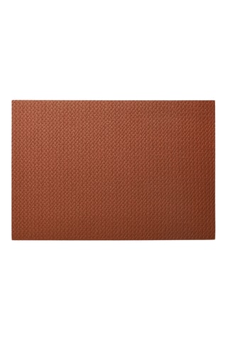 6 individuais de mesa Hera - Laranja-escuro