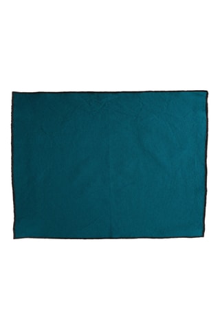 Mantel individual - Azul petróleo