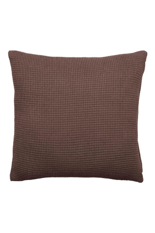 Funda de cojín Vivace - Marrón - 45 x 45 cm