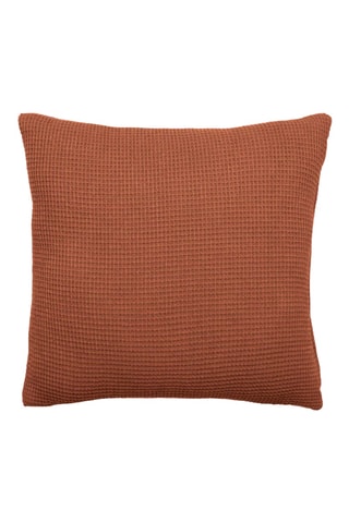 Funda de cojín Vivace - Rojo teja - 45 x 45 cm
