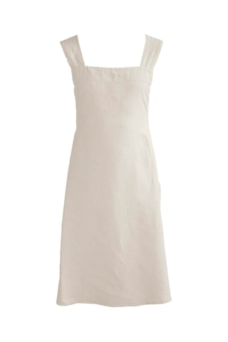 Delantal de lino - Beige