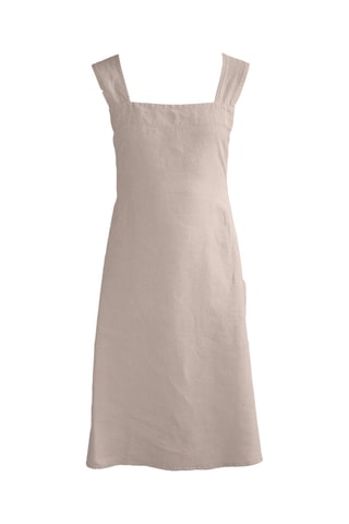 Delantal de lino - Beige
