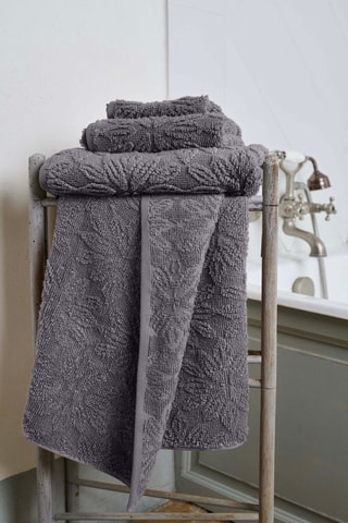 Toalla de ducha Bamako - Gris - 70 x 130 cm