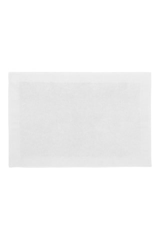 Alfombra de baño - Blanco - 50 x 70 cm