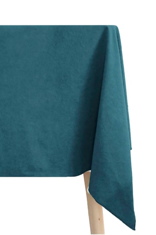 Mantel rectangular Hono - Azul pato