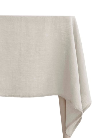 Mantel rectangular de lino Romance - Beige