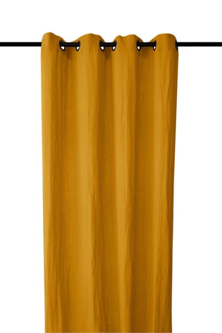 Cortina de lino - Amarillo - 140 x 280 cm