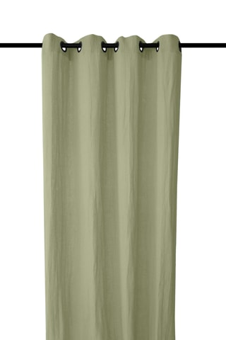 Cortina de lino - Verde agua - 140 x 280 cm