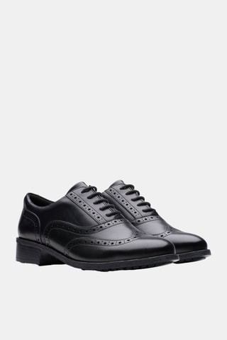 Derbies de piel Havisham Oak - Negro